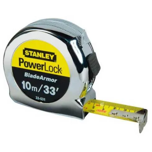 CINTA MEDIR POWERLOCK 10 METROS X 1´´