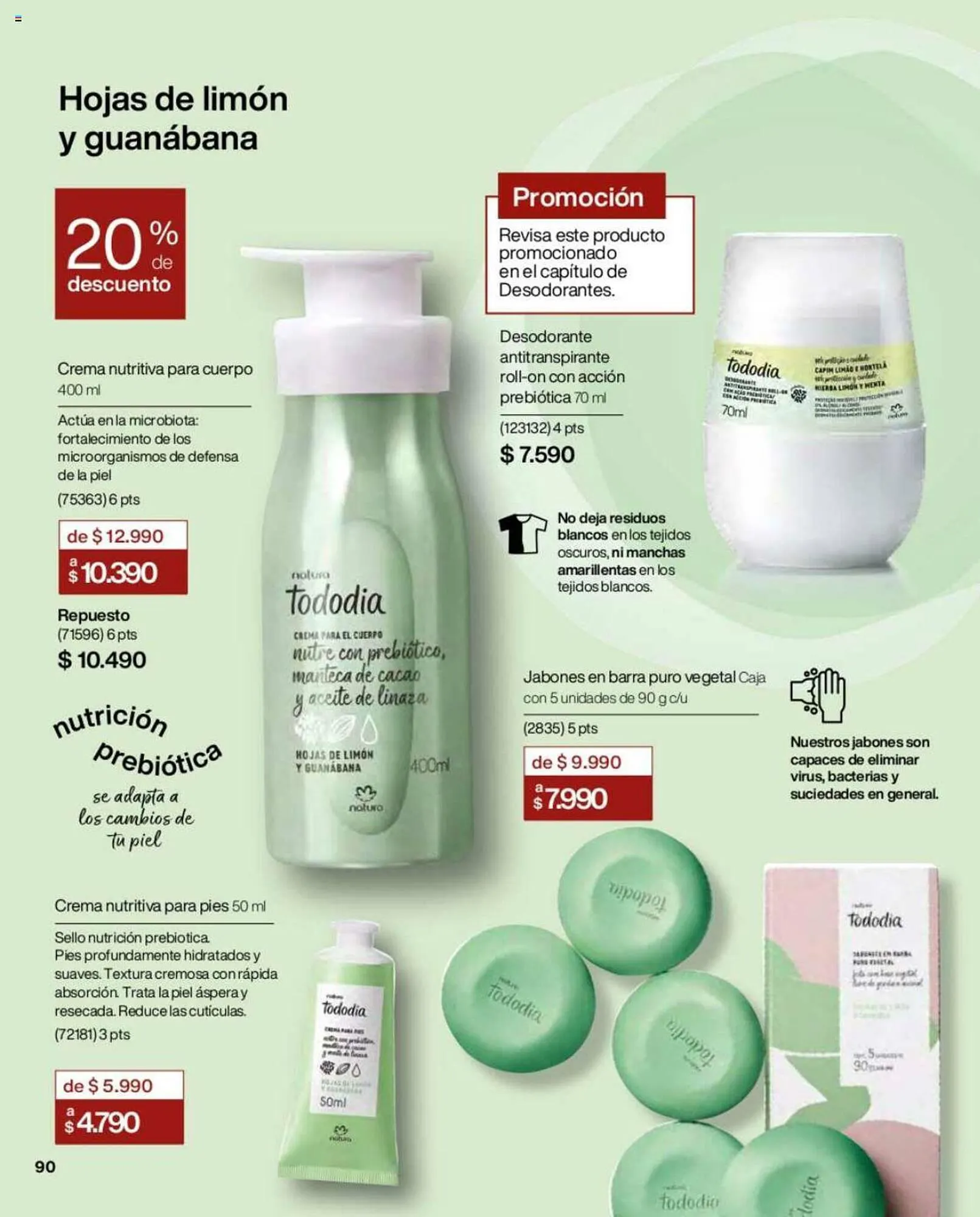 Catálogo de Catálogo Natura 1 de julio al 31 de octubre 2023 - Página 90