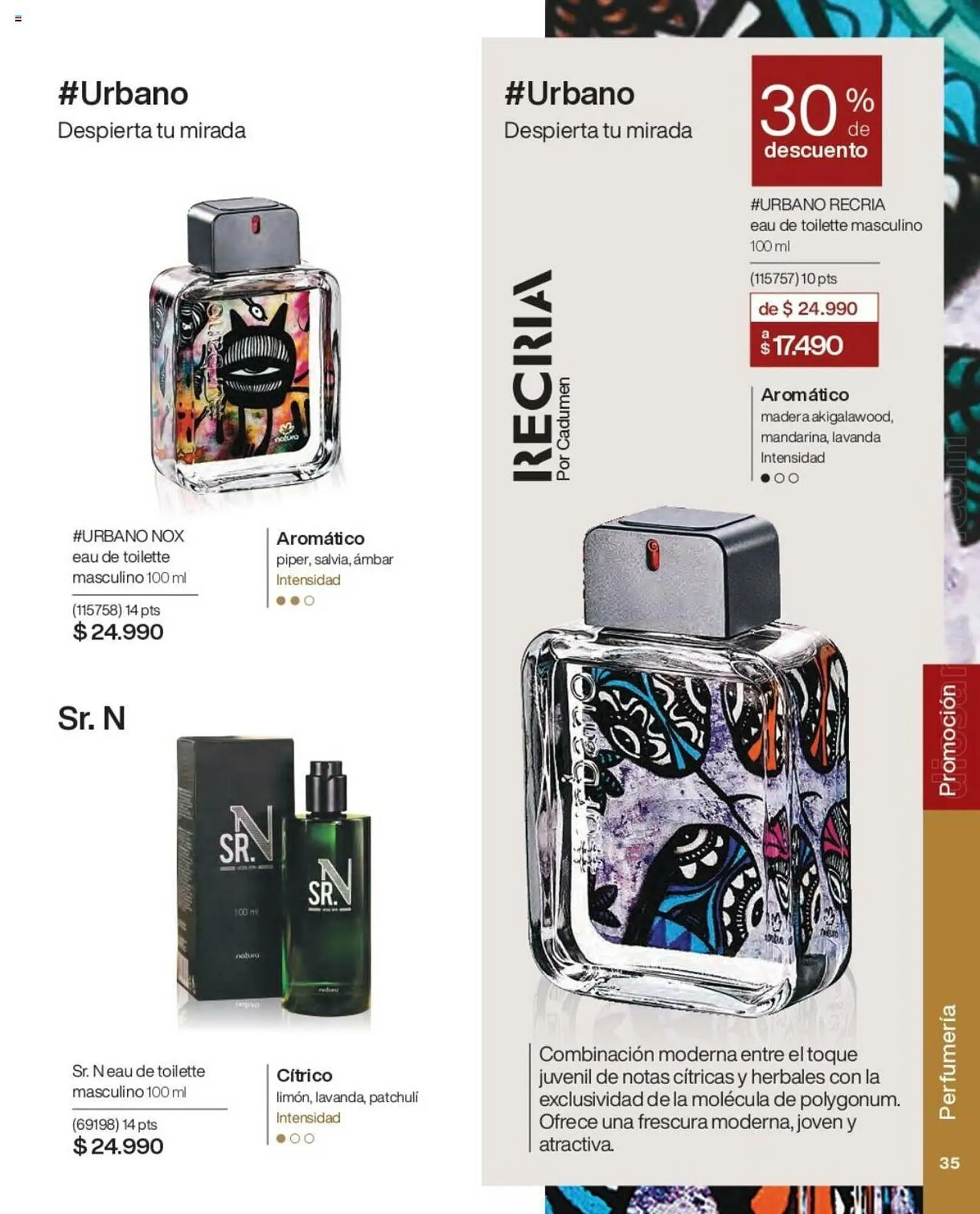 Catálogo de Catálogo Natura 1 de julio al 31 de octubre 2023 - Página 35