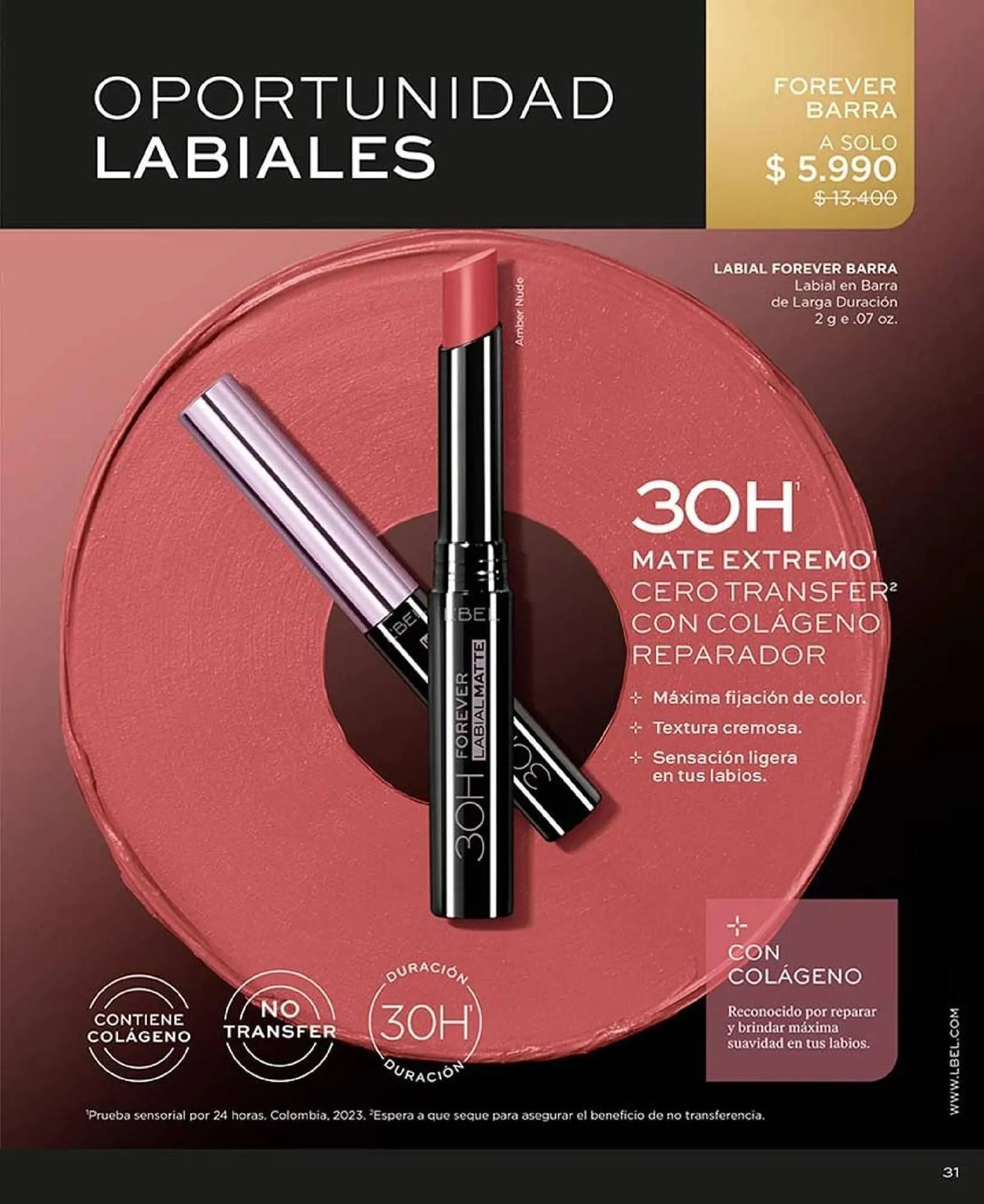 Catálogo de Catálogo L'Bel 10 de julio al 31 de diciembre 2025 - Página 31