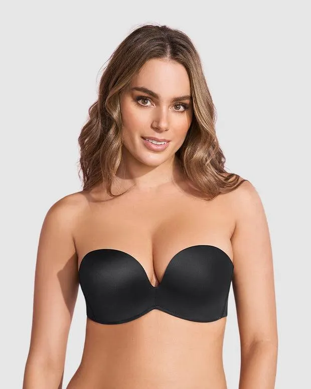 Sostén strapless Antigravedad de realce alto sin arco