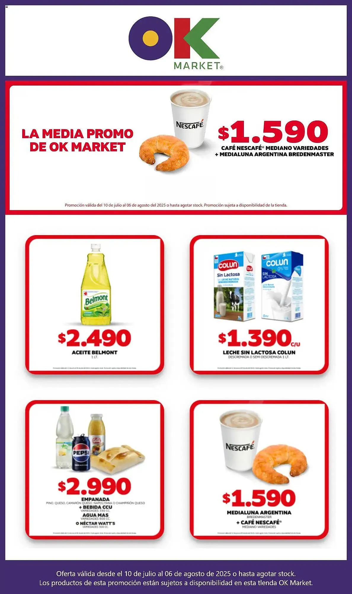 Catálogo de Catálogo OK Market 10 de julio al 6 de agosto 2025 - Página 3