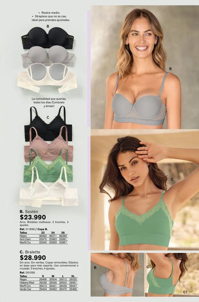 Catálogo de Ofertas Leonisa 23 de agosto al 6 de septiembre 2024 - Página 61