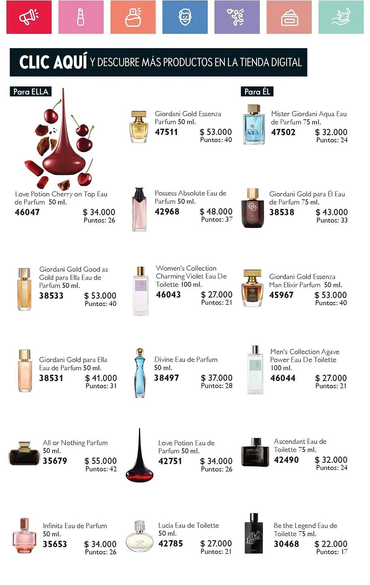 Catálogo de Catálogo Oriflame 7 de diciembre al 8 de enero 2026 - Página 70