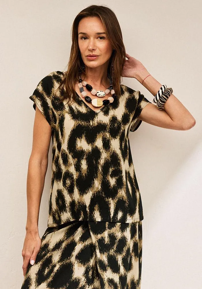 Polera Estampada, Oversize