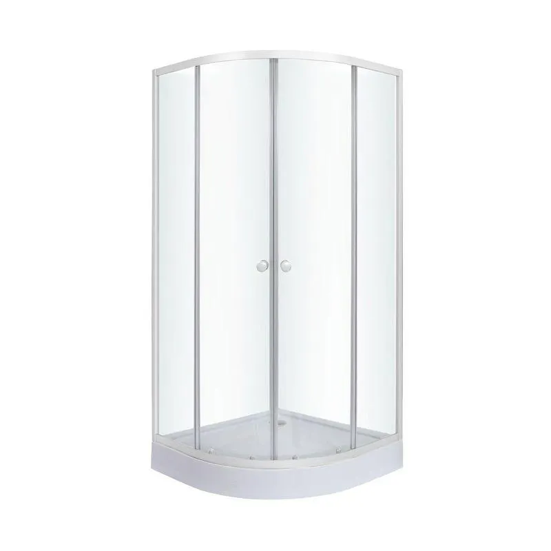 Shower Curvo 80 x 80 x 192 cm Blanco