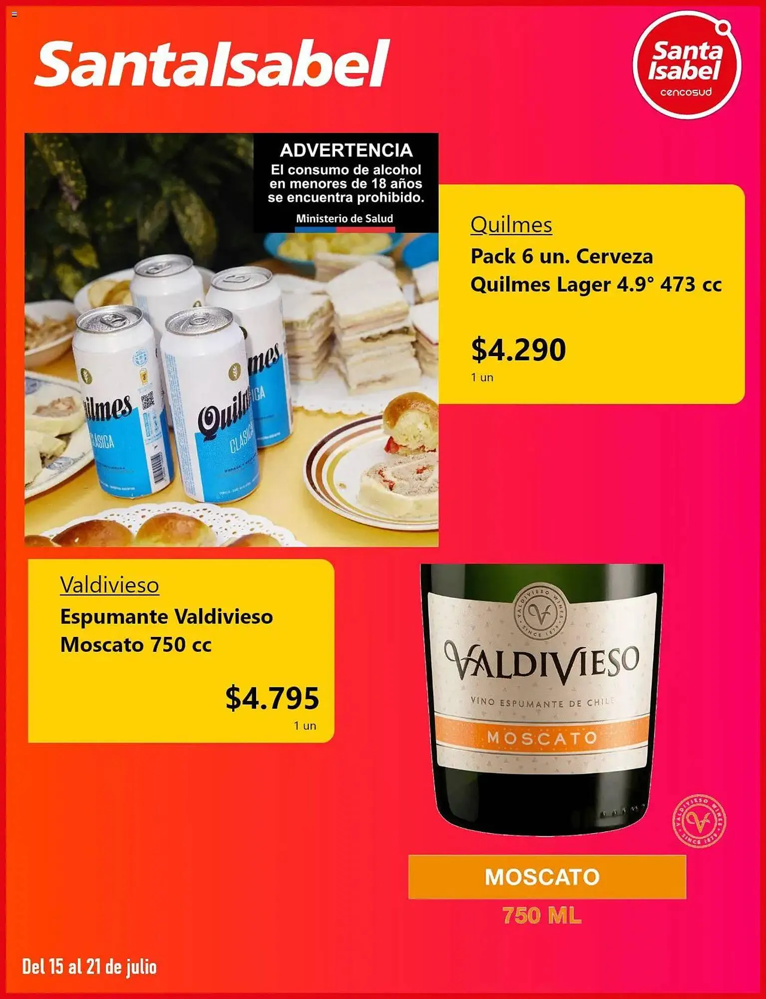 Catálogo de Catálogo Santa Isabel 15 de julio al 22 de julio 2025 - Página 2