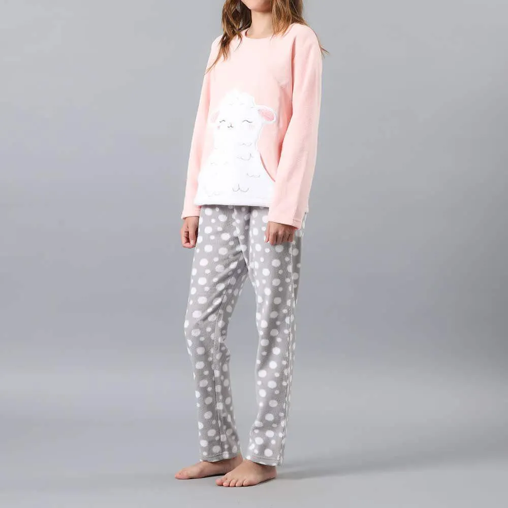 Pijama Microfleece Bolsillo