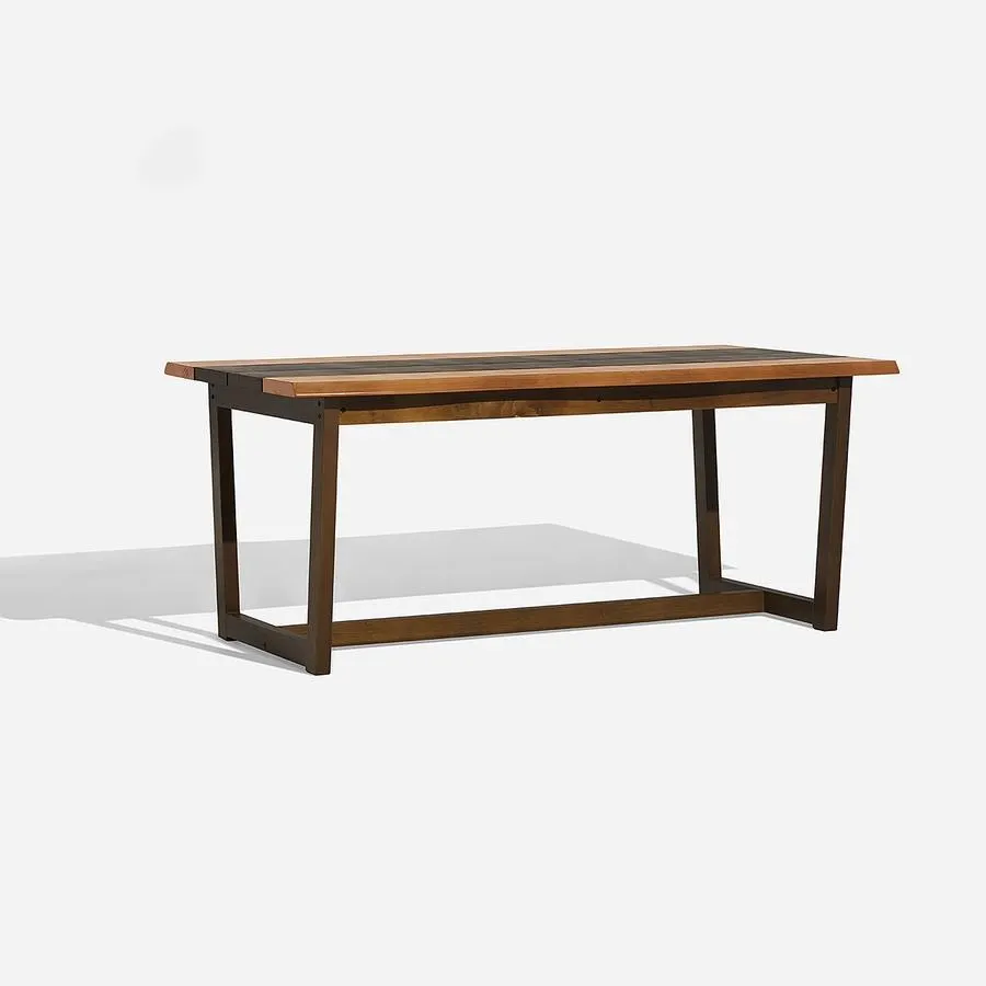 Mesa de Comedor Myrtos Bicolor 4 a 6 Personas