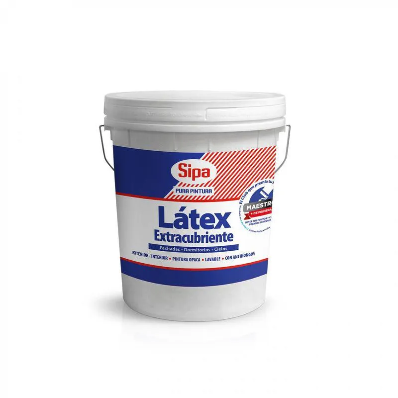 Látex Extracubriente Blanco 4 Galones