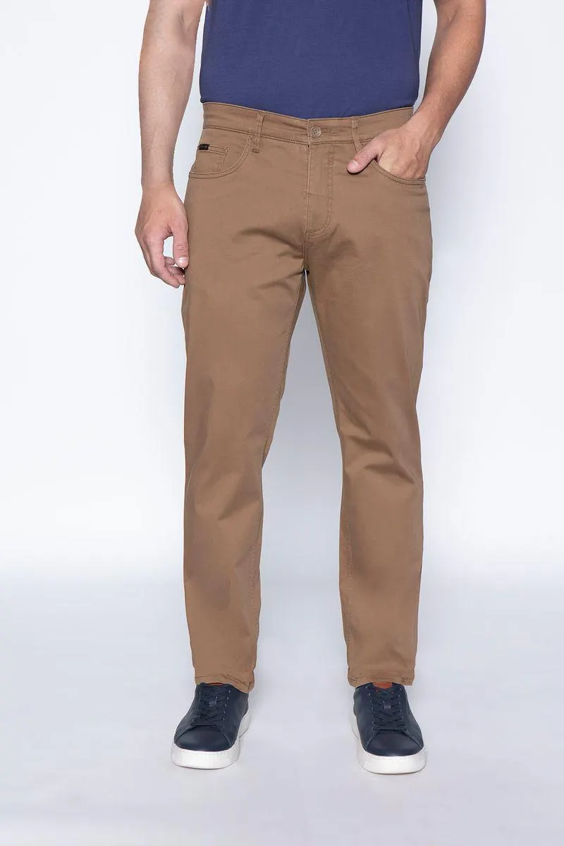 Pantalón Five Pocket Camel