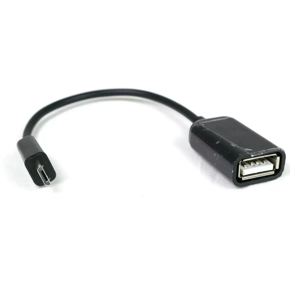 Cable adaptador micro USB a USB hembra OTG - 104878