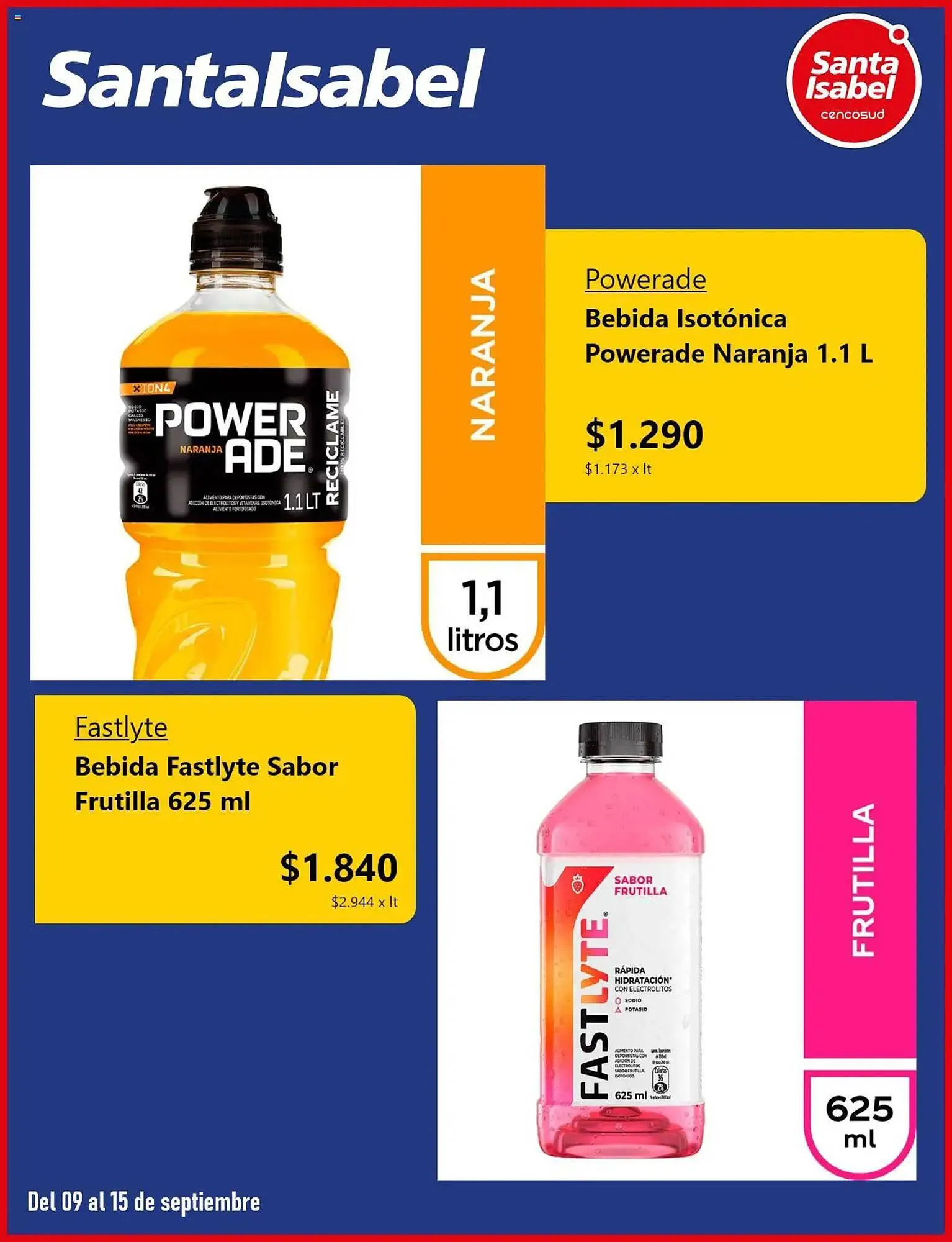 Catálogo de Catálogo Santa Isabel 9 de septiembre al 20 de septiembre 2025 - Página 5