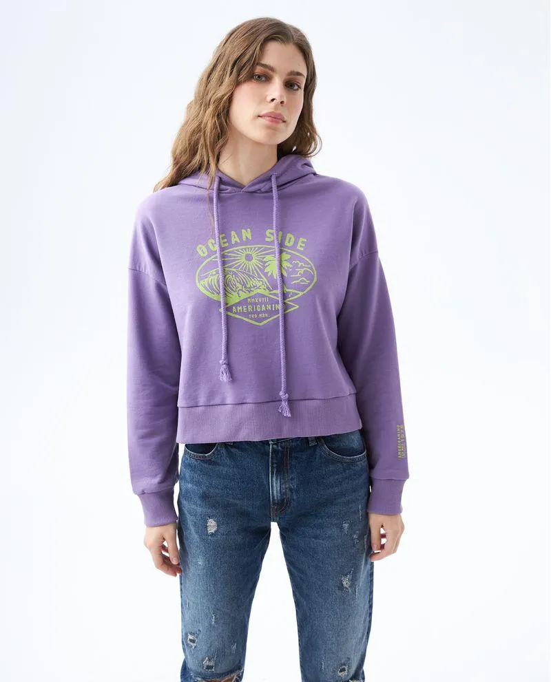 Buzo con capucha para mujer