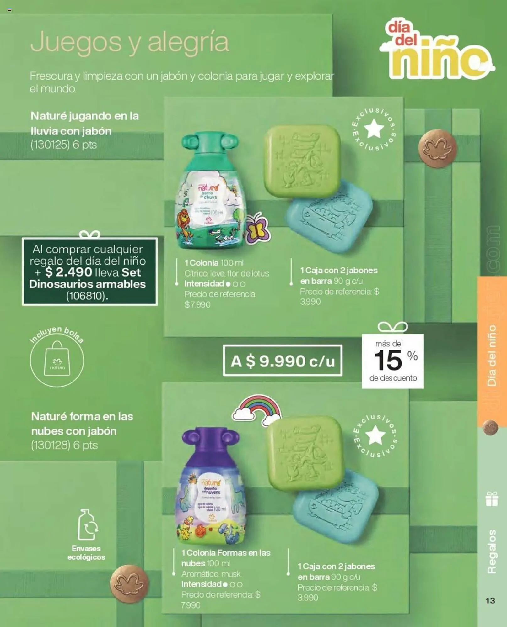 Catálogo de Catálogo Natura 1 de julio al 31 de octubre 2023 - Página 13