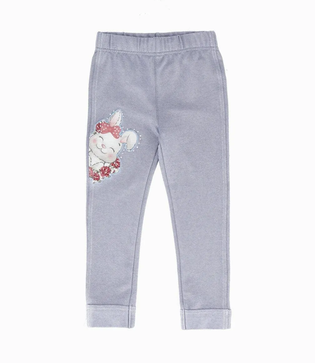 Calza Niña De Denim