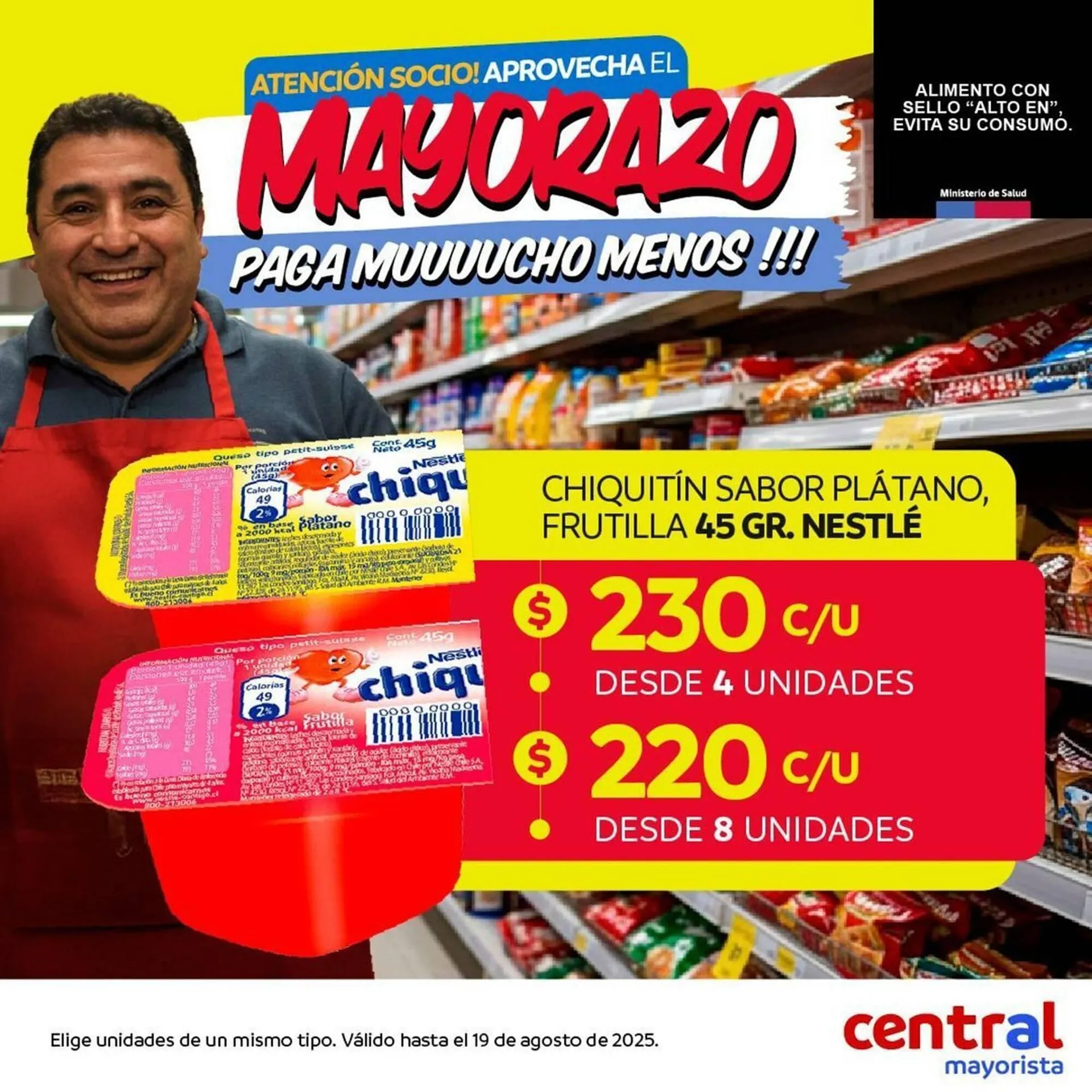 Catálogo de Catálogo Central Mayorista 5 de agosto al 19 de agosto 2025 - Página 1