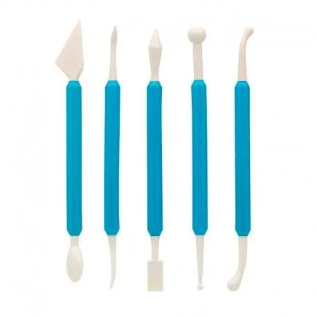 Set 5 Herramientas para Esculpir Fondant Ateco