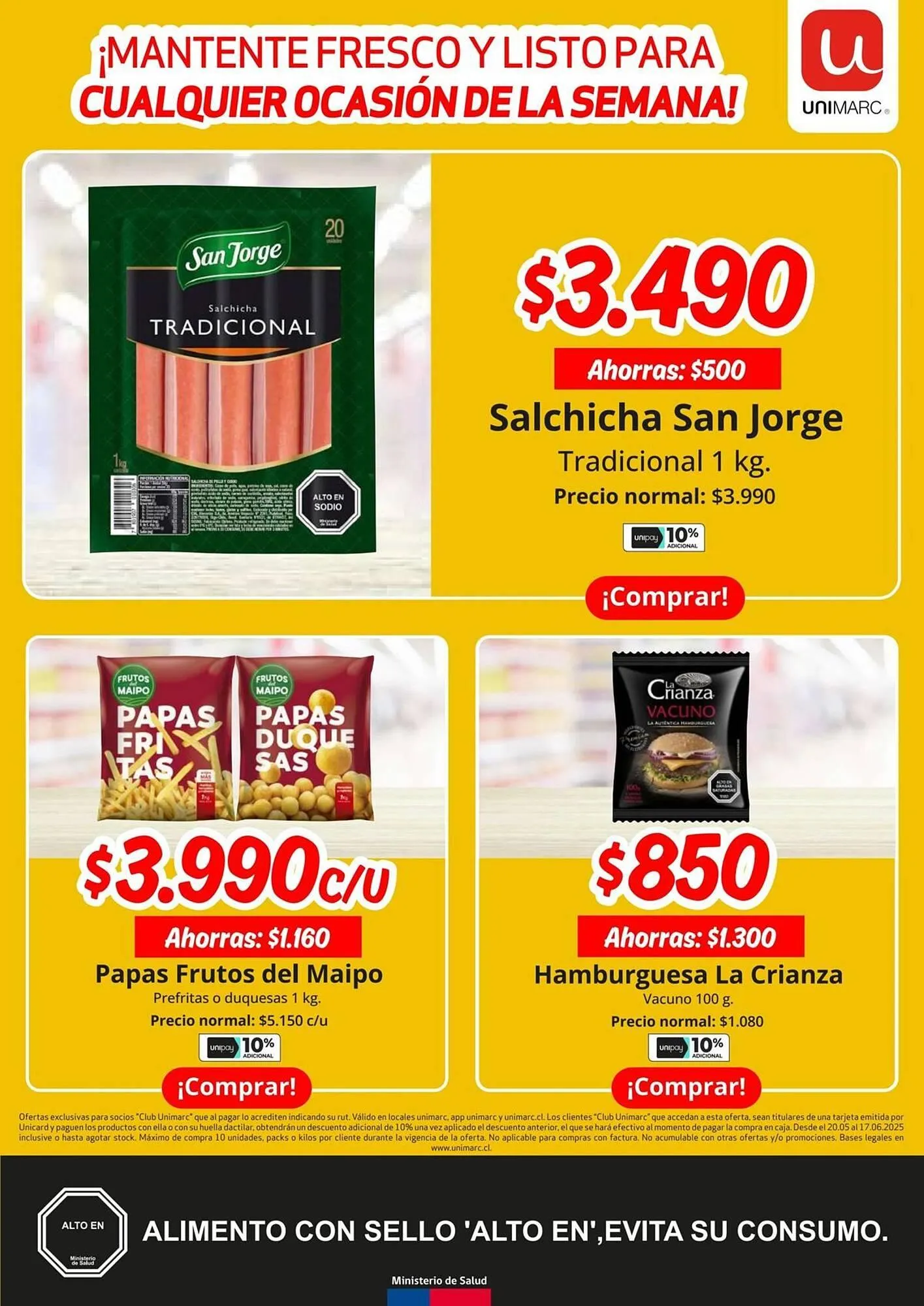 Catálogo de Catálogo Unimarc 20 de mayo al 17 de junio 2025 - Página 15