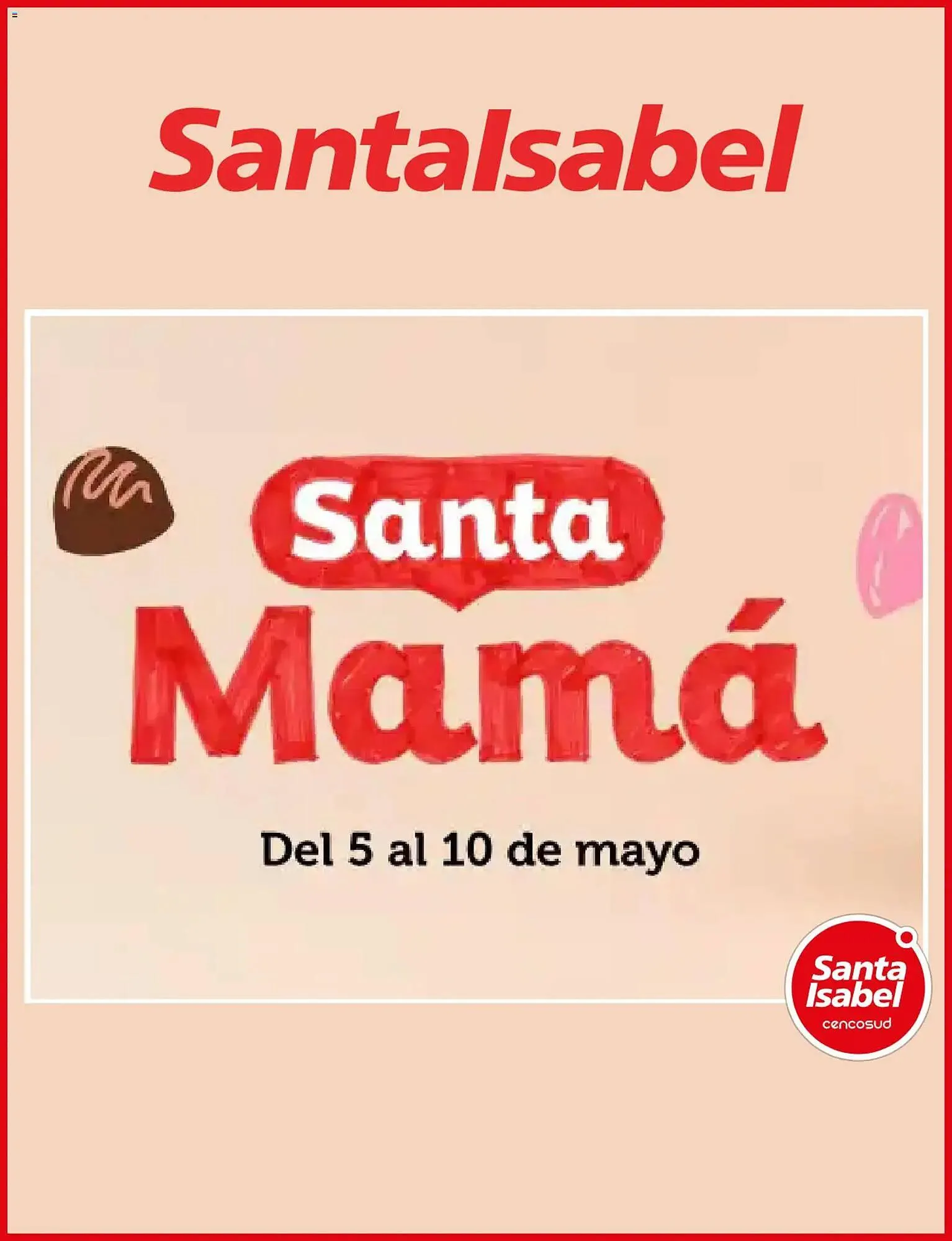 Catálogo de Catálogo Santa Isabel 5 de mayo al 11 de mayo 2026 - Página 1