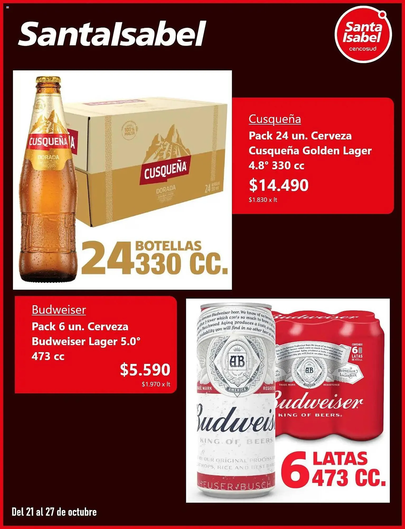 Catálogo de Catálogo Santa Isabel 21 de octubre al 28 de octubre 2025 - Página 3