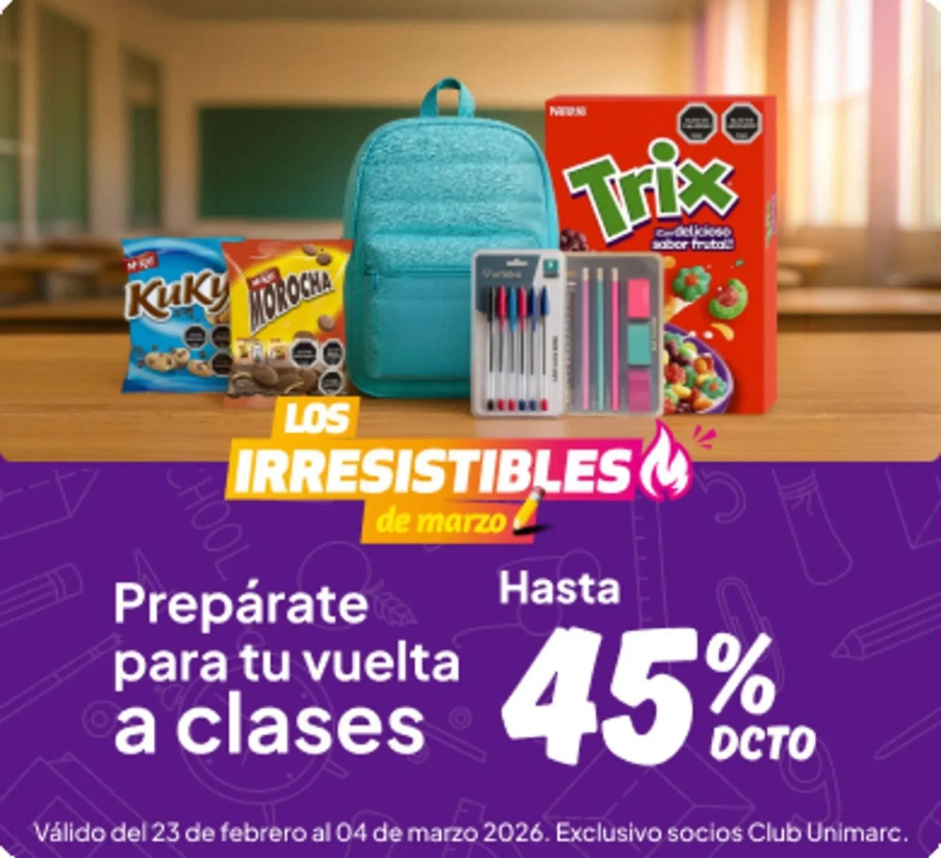 Catálogo de Catálogo Unimarc 23 de febrero al 4 de marzo 2026 - Página 1