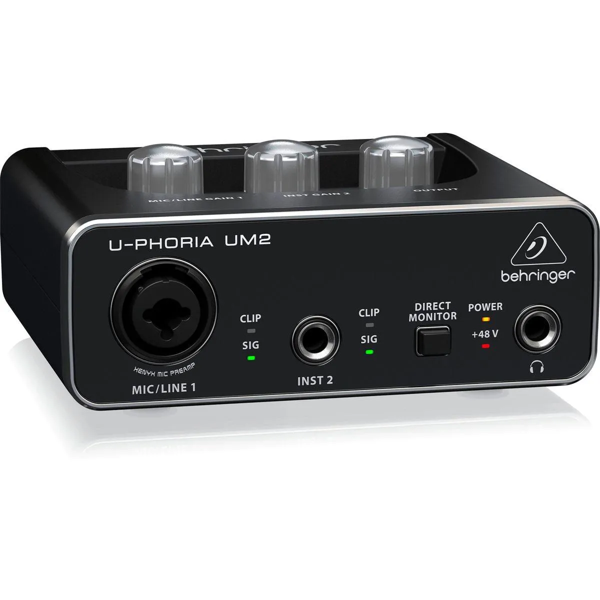 Interfaz de audio Behringer U-Phoria UM2