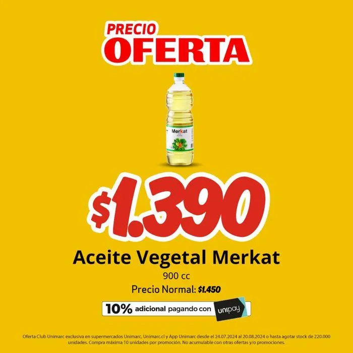 Catálogo de Ofertas Unimarc ! 7 de agosto al 20 de agosto 2024 - Página 2