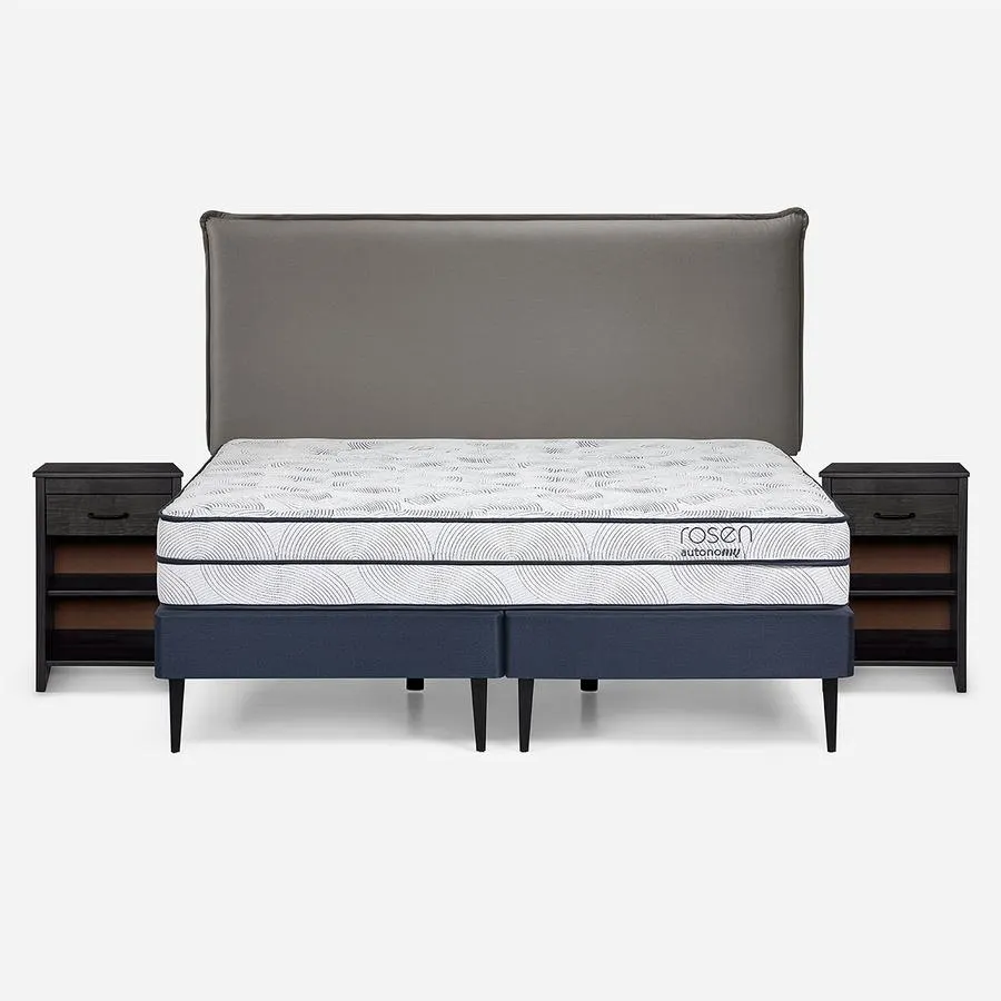 Cama Autonomy Sky King + Muebles Maurice