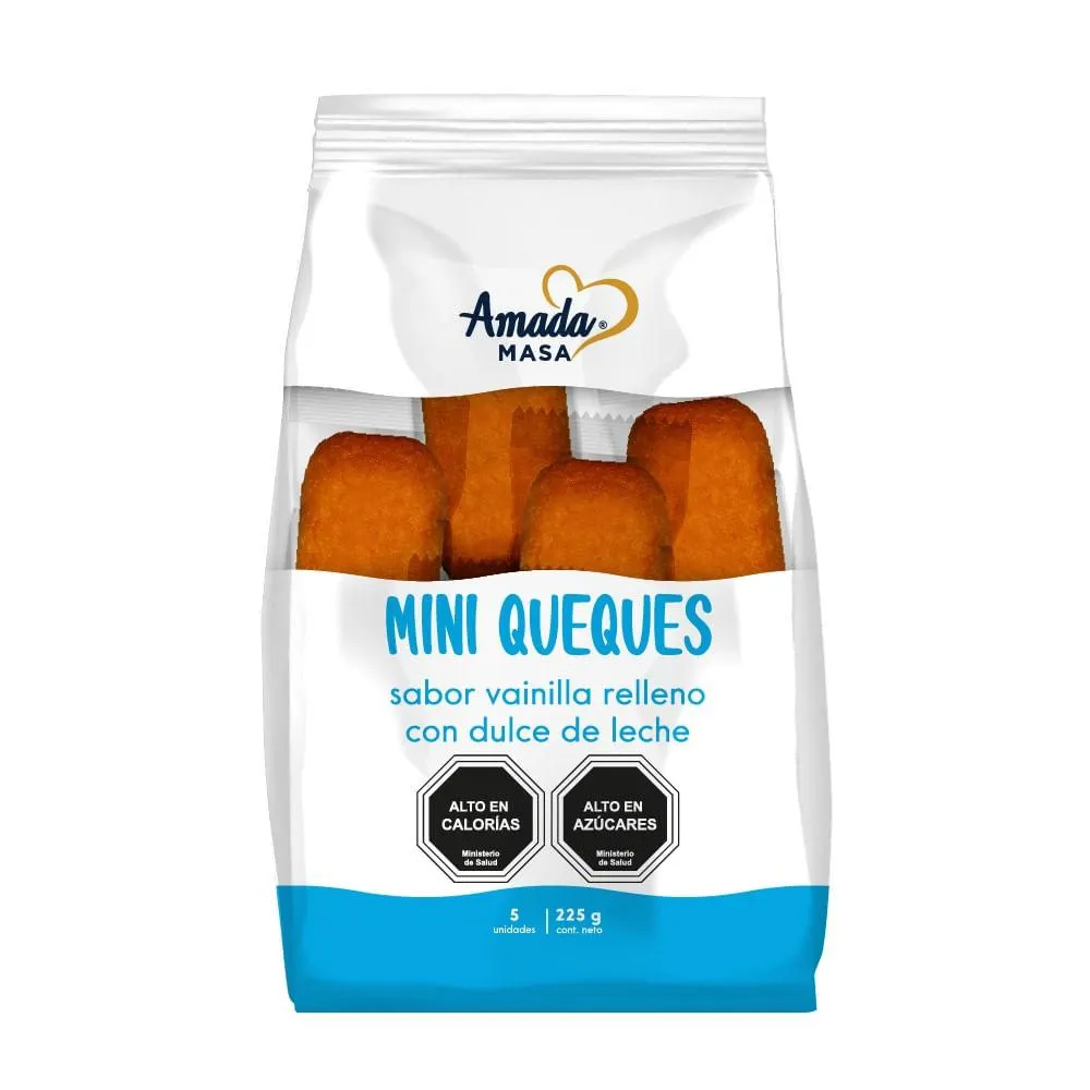 Mini queque relleno dulce de l...