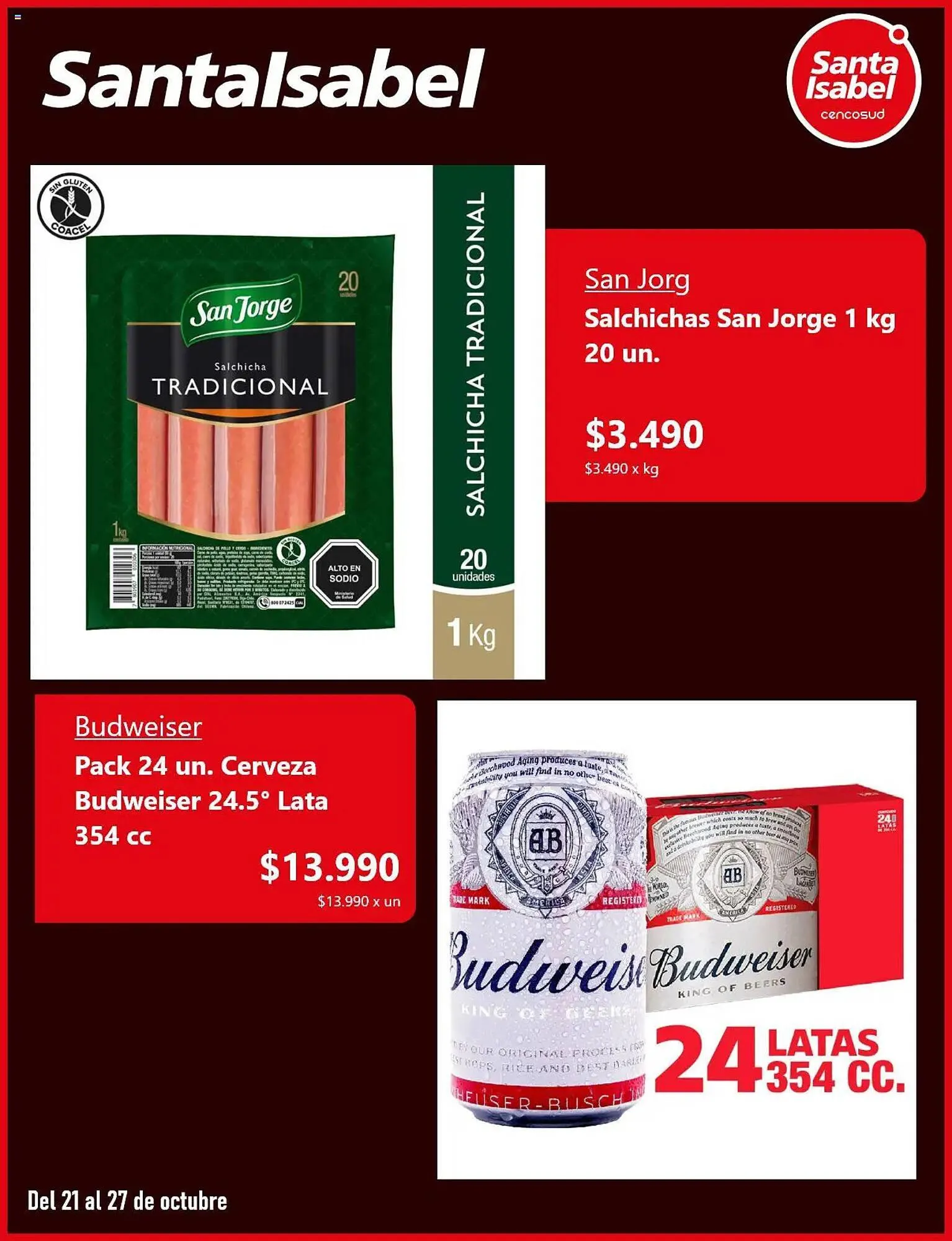 Catálogo de Catálogo Santa Isabel 21 de octubre al 28 de octubre 2025 - Página 4