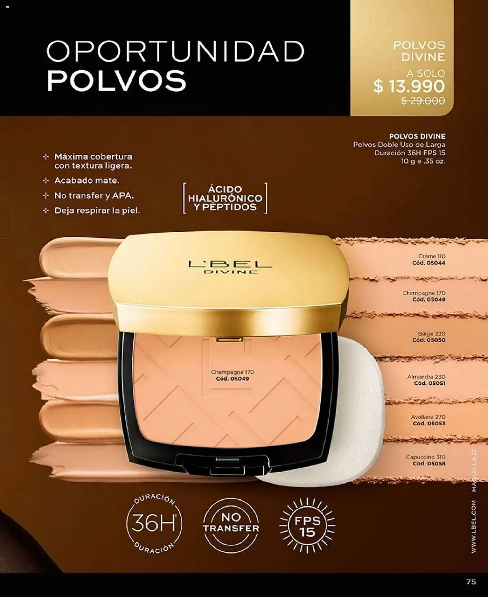 Catálogo de Catálogo L'Bel 6 de enero al 16 de febrero 2026 - Página 74