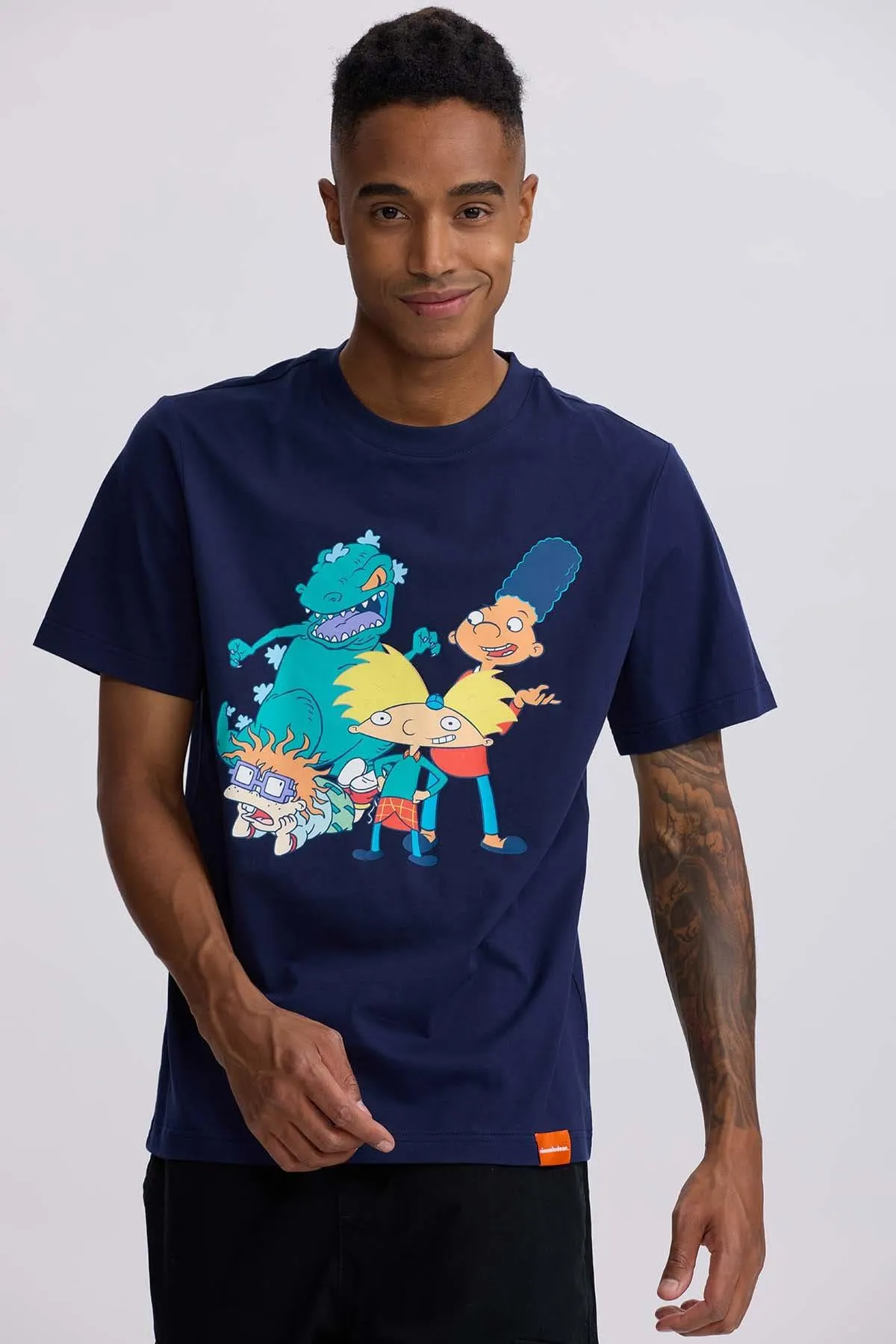 Polera Hombre Nick Azul Marino