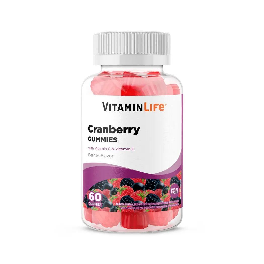 VitaminLife Cranberry Gummies 60 Gomitas