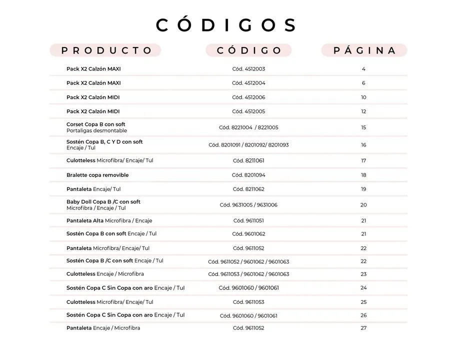 Catálogo de Calzón Maxi . 6 de febrero al 31 de diciembre 2024 - Página 28