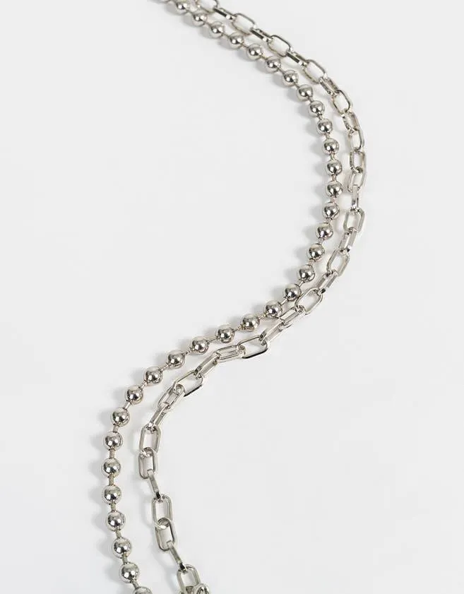 Collar doble metálico