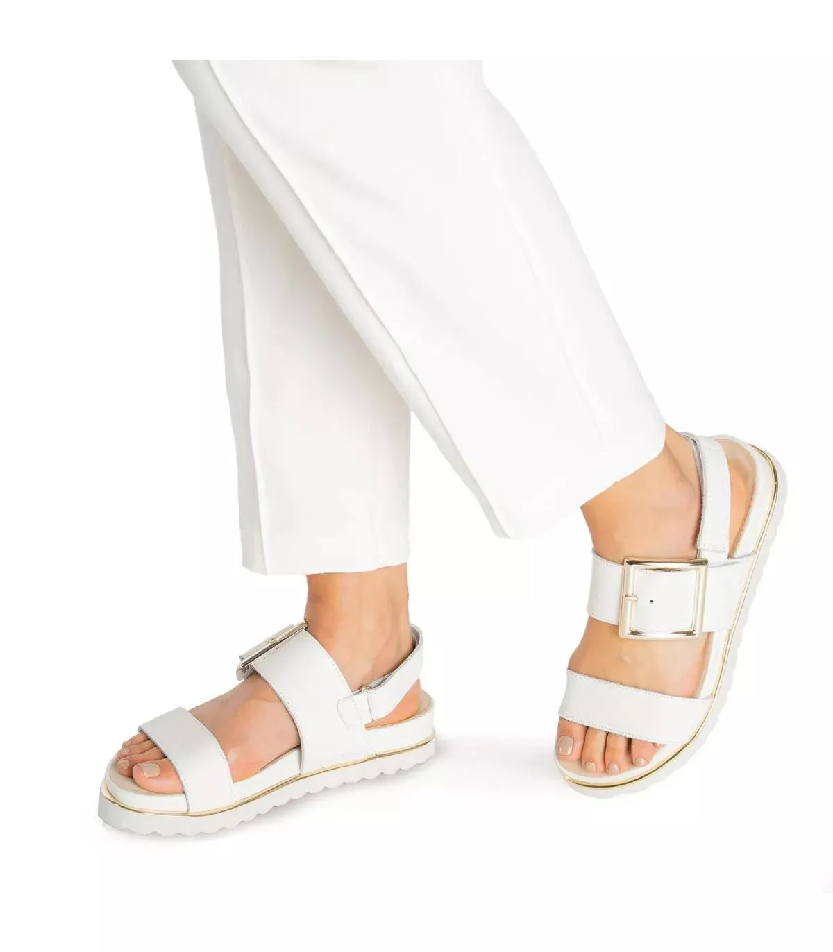 Sandalia Ashanti Blanco