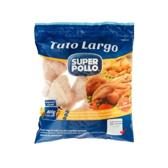 Trutro Largo Super Pollo Cong 800 gr