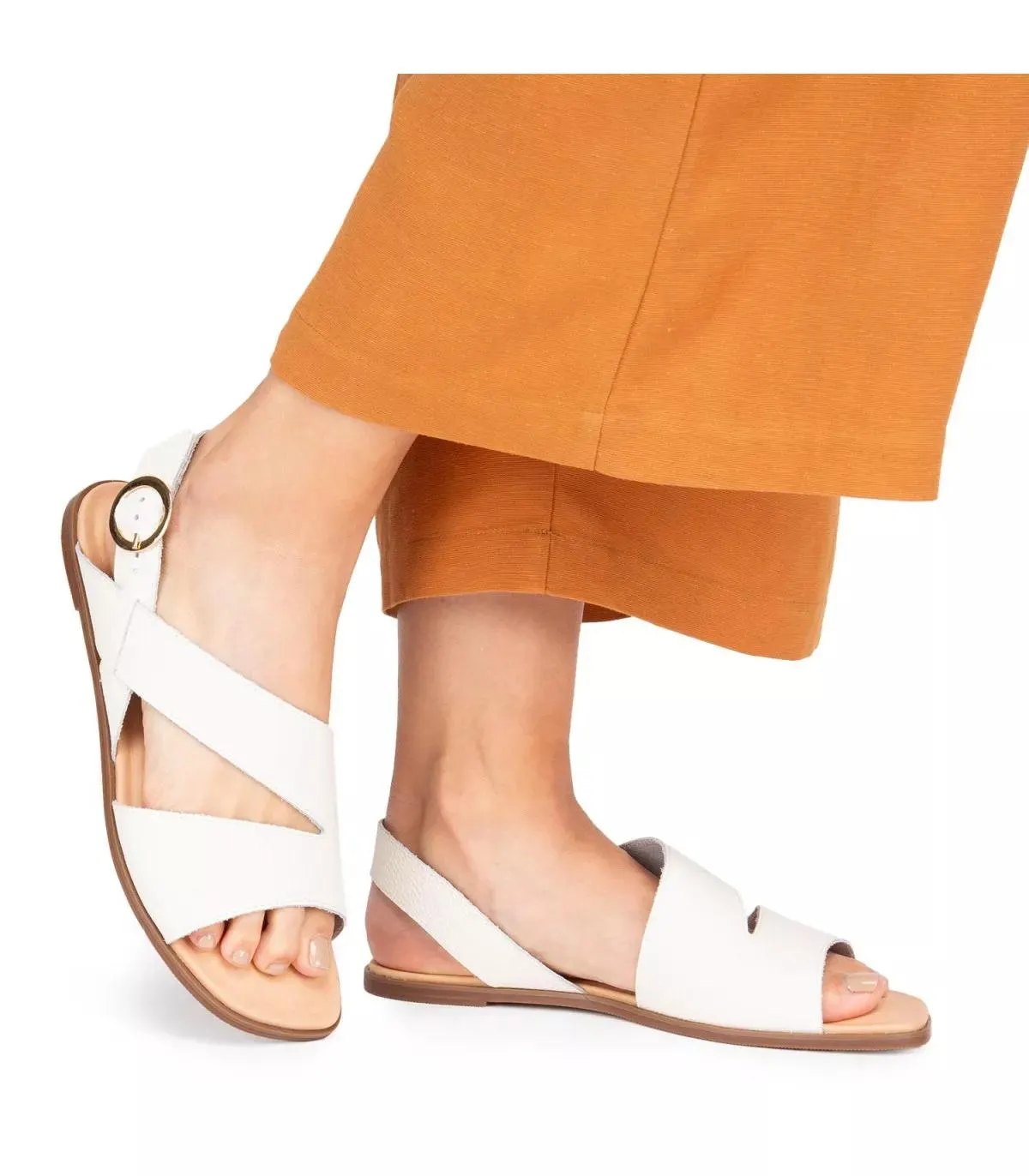 Sandalia Kelsie Off White