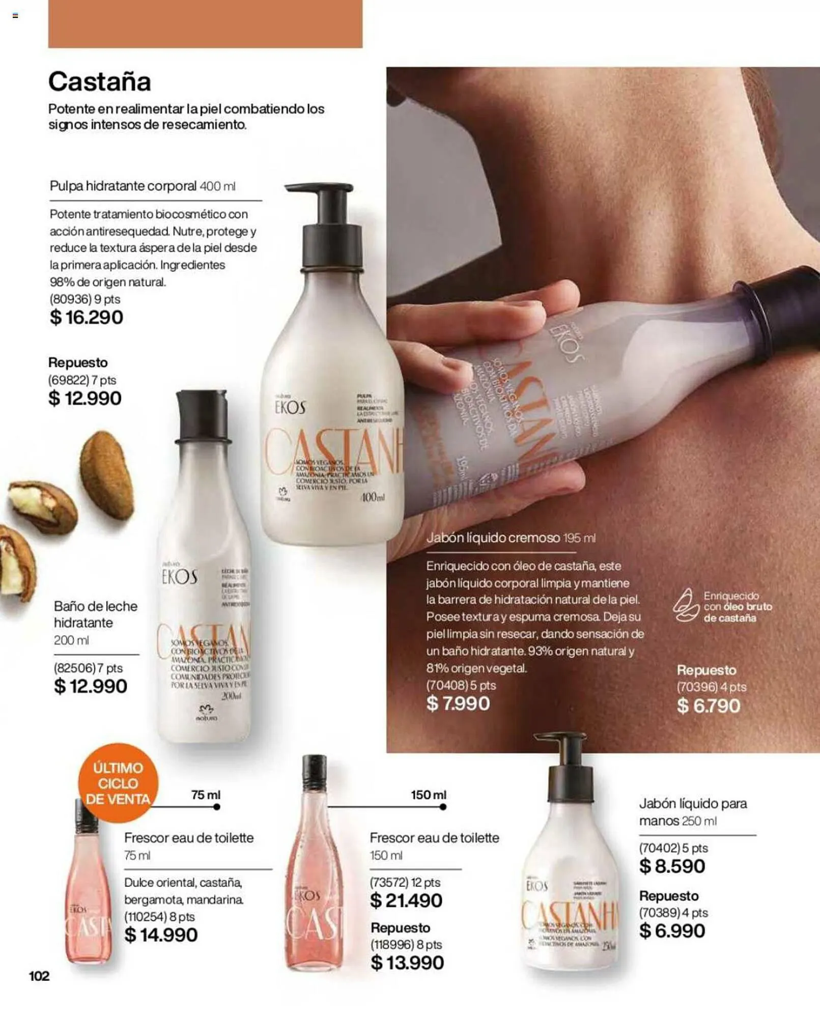 Catálogo de Catálogo Natura 1 de julio al 31 de octubre 2023 - Página 102