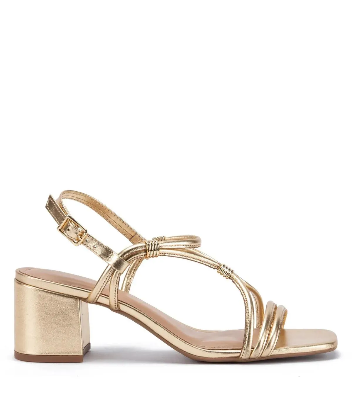 Sandalia Ginger Dorado