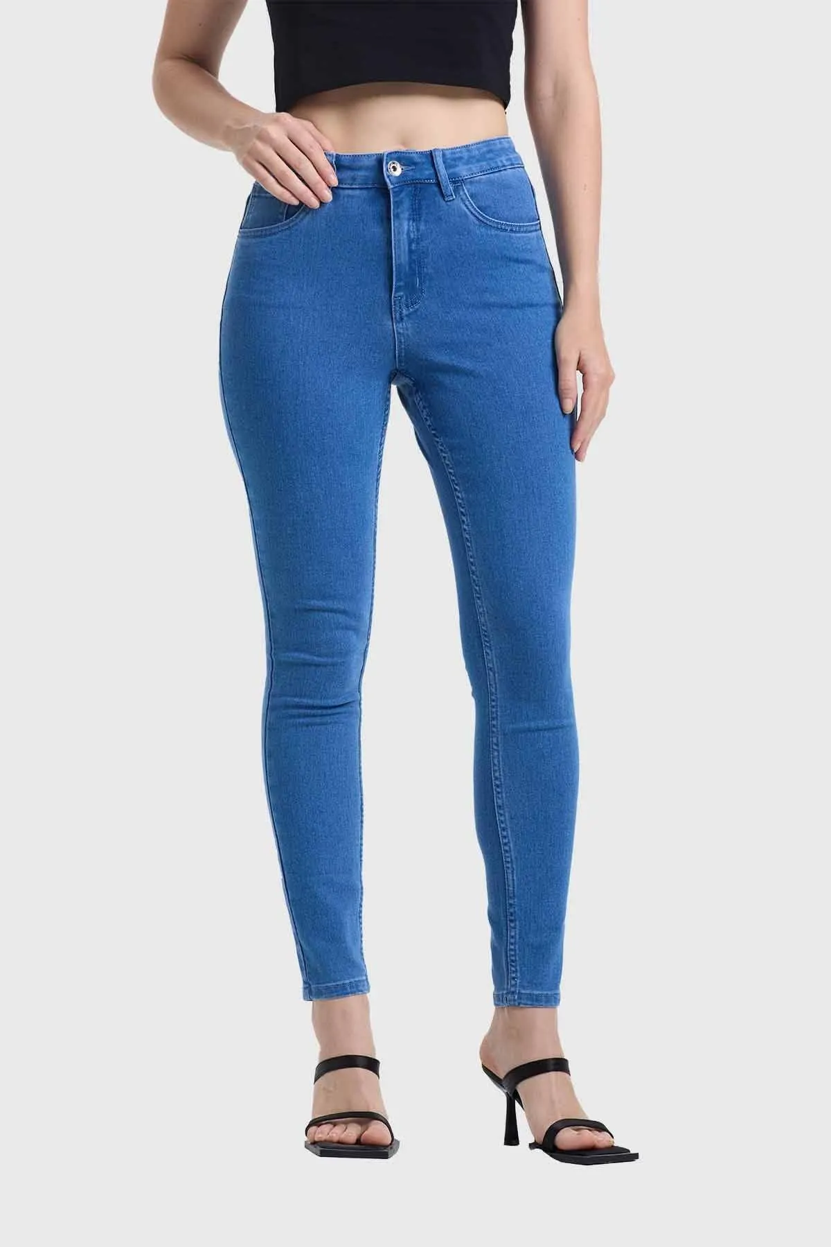 Jeans Mujer Skinny Emilia Azul Electrico I