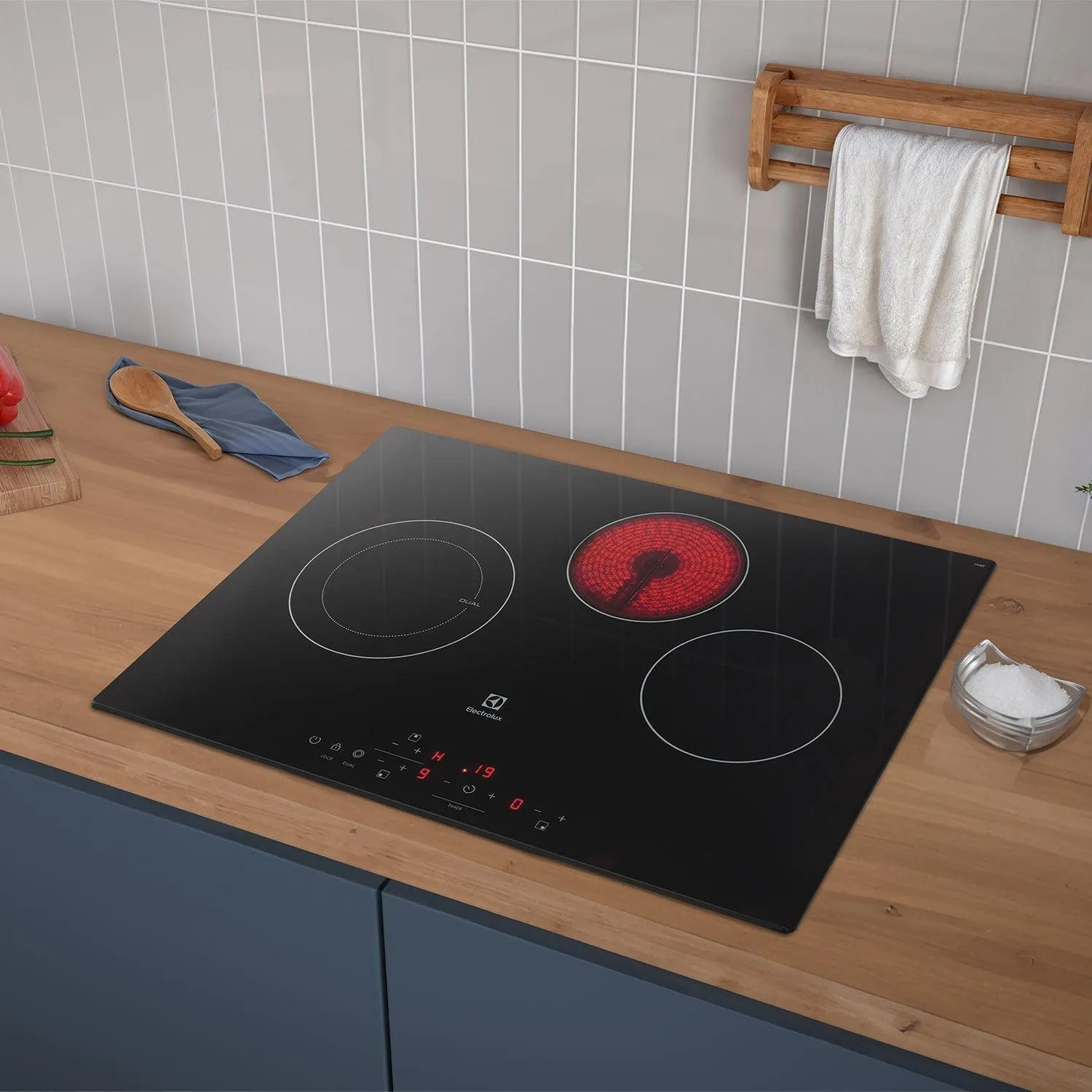 Encimera Vitrocerámica 3 Platos VE6DT Electrolux