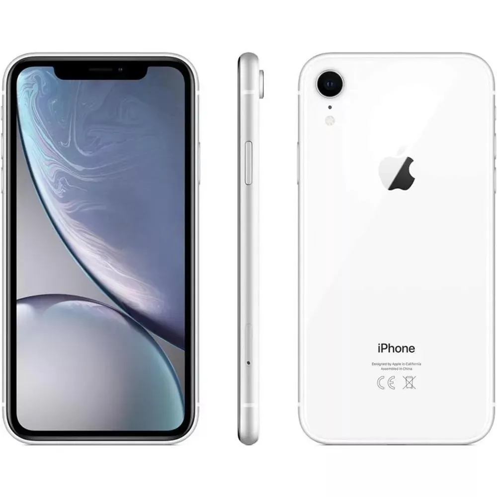 Celular Reacondicionado iPhone XR 128GB - Blanco - XRBLANCO128AB - Cat. AB