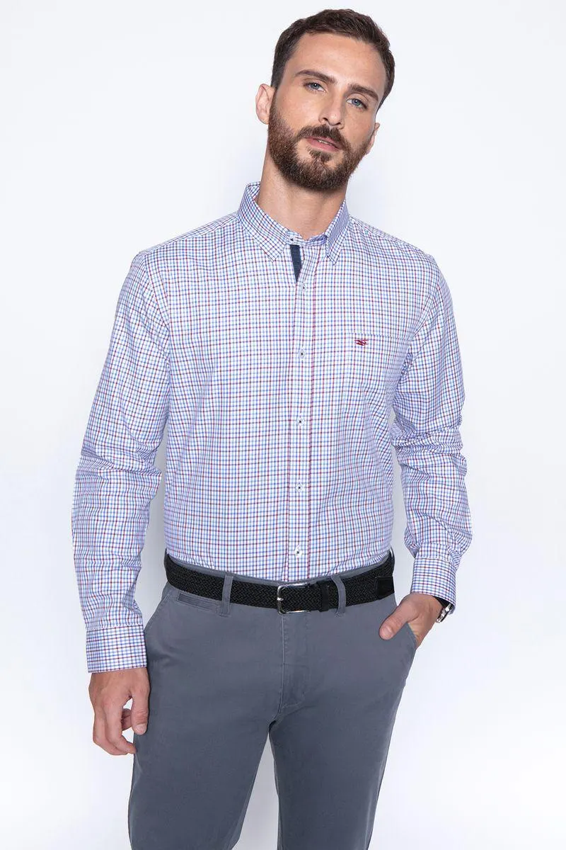 Camisa Checkered Madison Sm Red