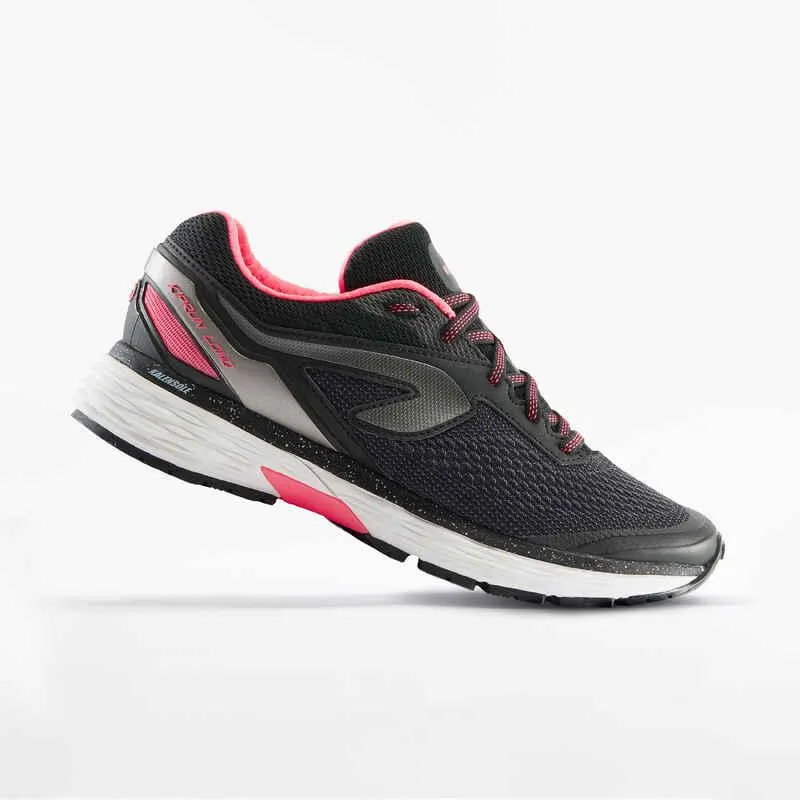 ZAPATILLAS RUNNING MUJER LONG2 NEGRO/ROSADO