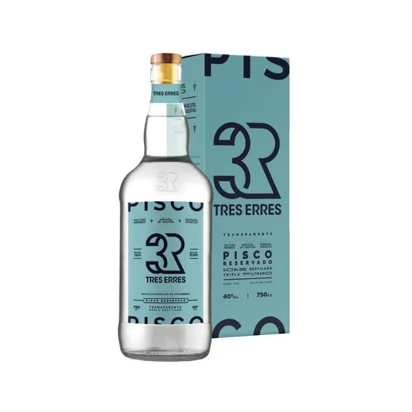 Tres Erres Transparente Botella 750cc