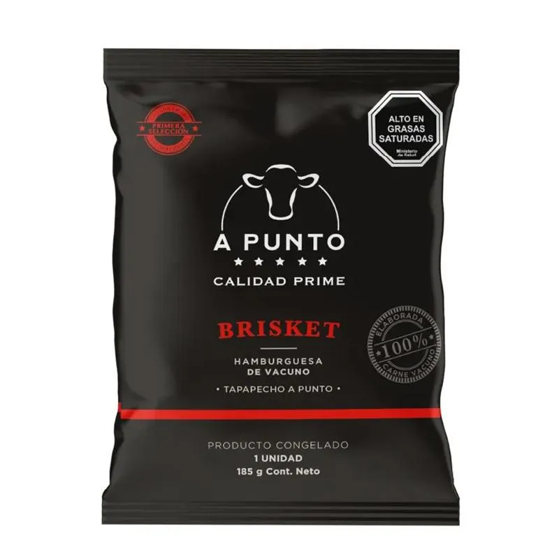 Hamburguesa Brisket A Punto 185 Grs