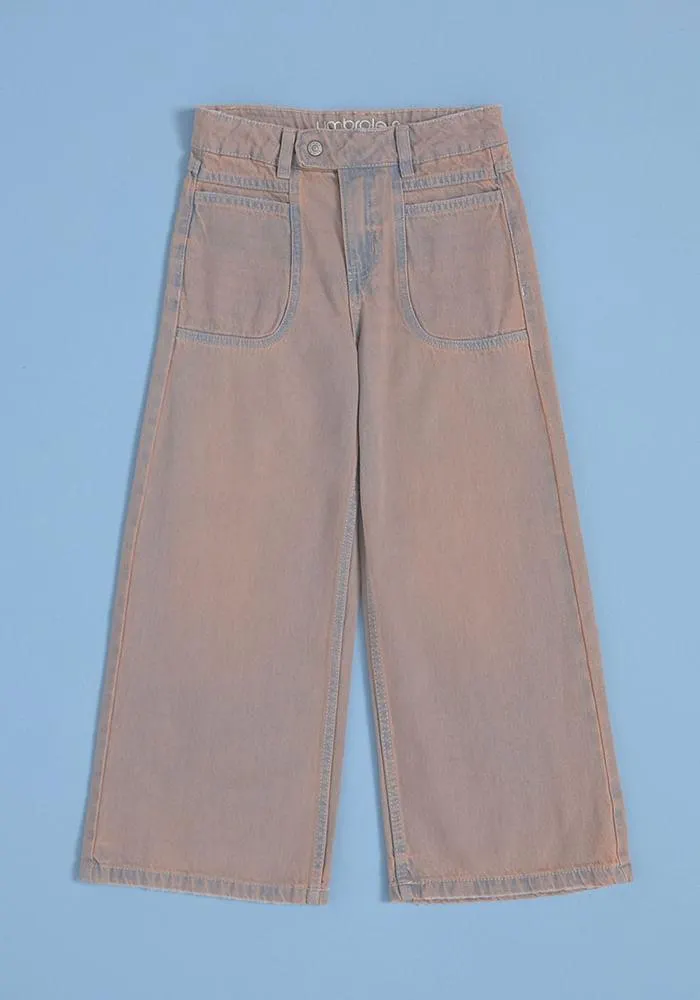 Jeans Desteñido y desflecado