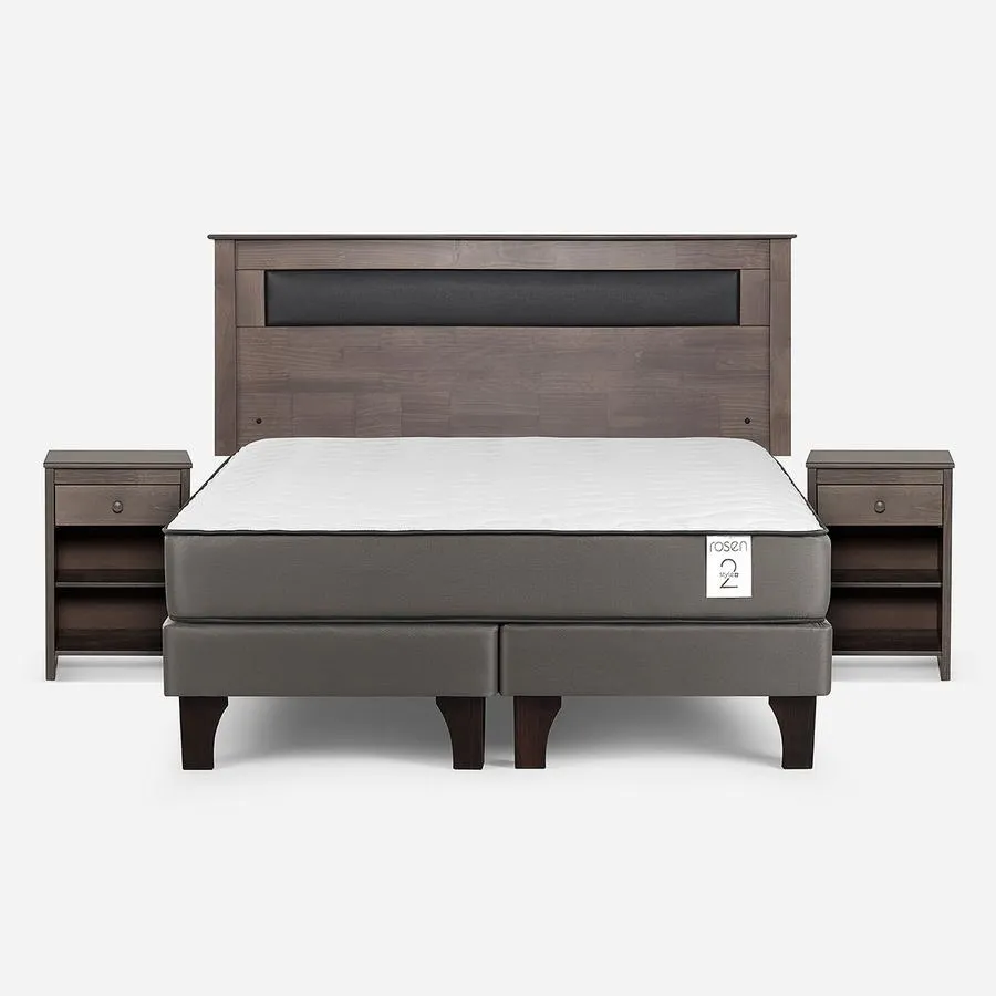 Cama New Style 2 Plus de 2 Plazas + Muebles Ferrara